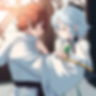 An illustration capturing the emotional dynamics between characters in a pivotal moment