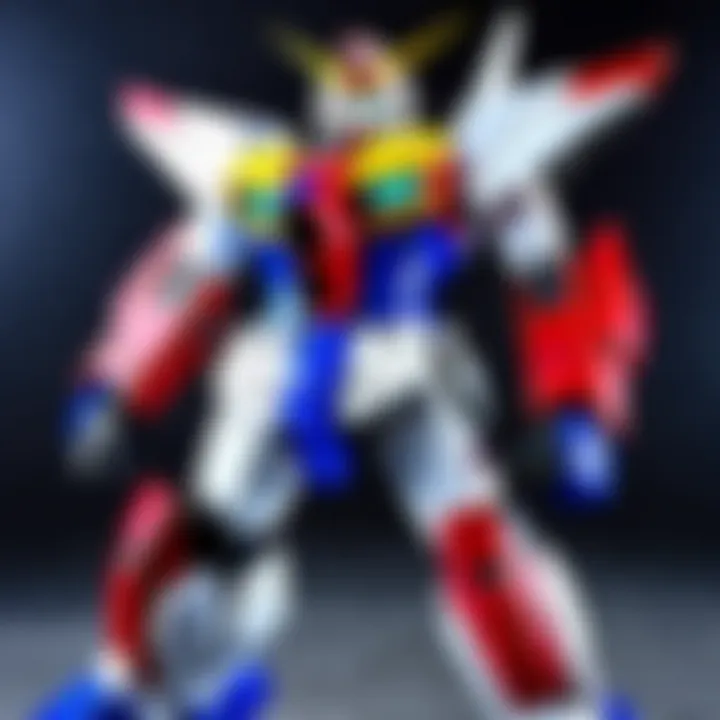A fan event celebrating the Gundam franchise with cosplays and memorabilia.