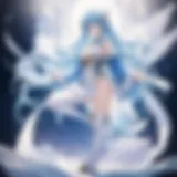 A captivating scene depicting the ethereal world of Heavens Official Blessing