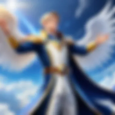 Global Engagement with Heavens Official Blessing A vibrant fan art piece illustrating the global community's engagement with the series