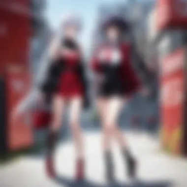 Significant Moments from High School DxD Collage of significant moments from previous seasons