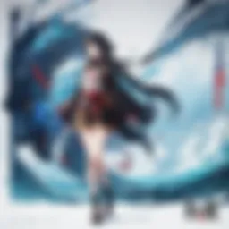 A dramatic scene from Hitori no Shita depicting the protagonist in a moment of contemplation.