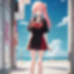 A scene depicting the emotional connection between characters in Horimiya