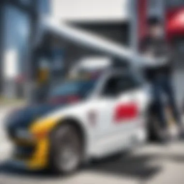 Symbolic representation of Japanese car culture in Initial D