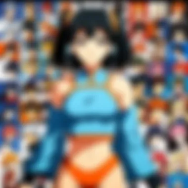 The Evolution of Anime Consumption A digital landscape illustrating the evolution of anime consumption