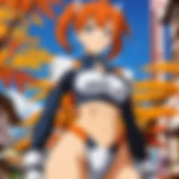 A symbolic representation of IGPX showcasing its themes and characters