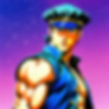 Hirohiko Araki's Unique Artistry The distinct art style of Hirohiko Araki in Vento Aureo