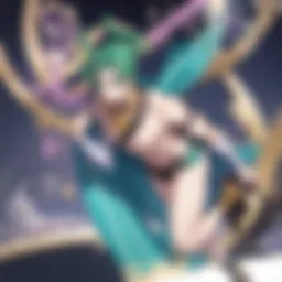 A captivating illustration showcasing the main characters of JoJo's Bizarre Adventure Part One.