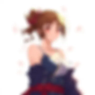 Illustration of Kasumi's character evolution through various arcs