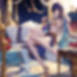 Epic landscape showcasing Sinbad's kingdom