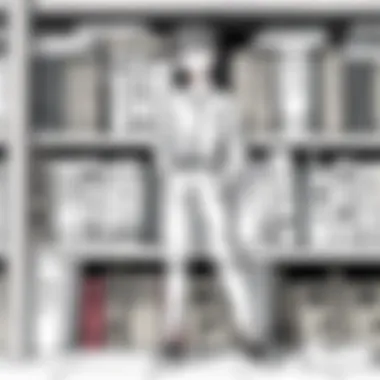 A collector's shelf filled with various manga volumes