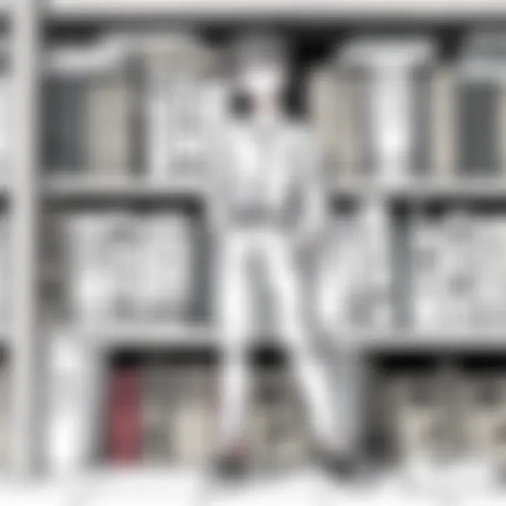 A collector's shelf filled with various manga volumes