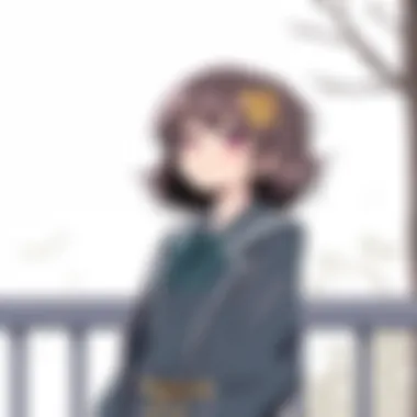 A stylistic depiction of key characters from the series, emphasizing their unique traits.