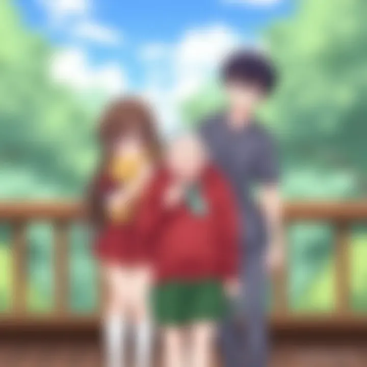 An illustration highlighting the intricate dynamics of parental roles in the series.