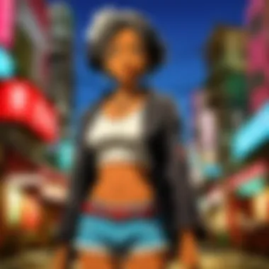 Character Dynamics in Michiko to Hatchin Character dynamics illustrated through a pivotal moment in the narrative.