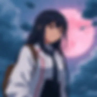 Visual metaphor for the themes of fate and survival