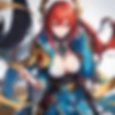 Diverse Characters in Monster Strike A vibrant depiction of the diverse characters from Monster Strike, each with unique designs and abilities.