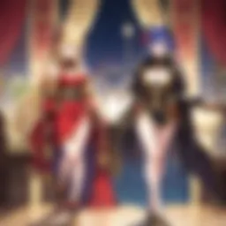 An illustration showcasing the core mechanics of Monster Strike gameplay, highlighting strategic elements.