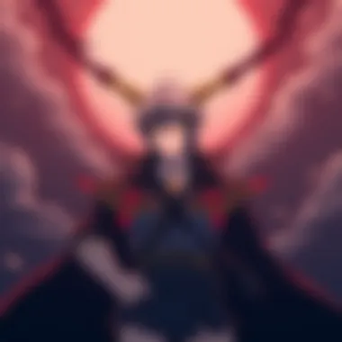 A thematic representation of the struggle for power and identity in the manga