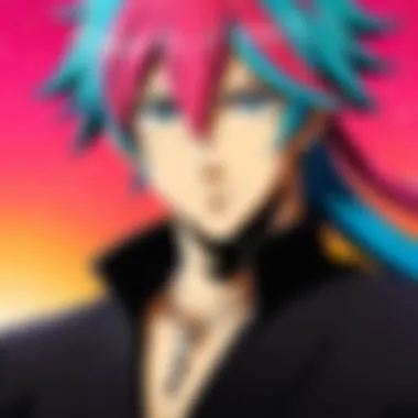 Key Narrative Moment in Nanbaka Illustration capturing a pivotal moment in the narrative of Nanbaka.