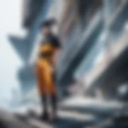 A scene depicting Naruto in a pivotal moment of transformation.