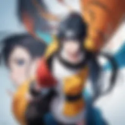 Naruto's dynamic character design