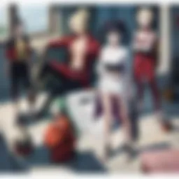 Character transformation in Naruto Shippuden