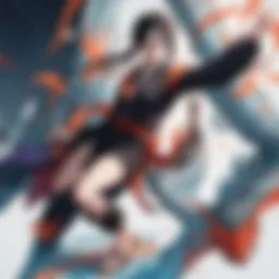 Symbolic representation of Naruto's journey