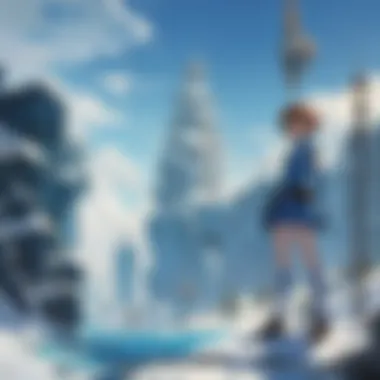 Nausicaa: Bridging the Gap Between Nature and Technology Nausicaa showcasing her connection with technology