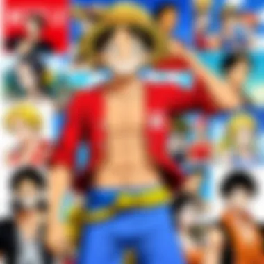 The Future of Anime on Streaming Platforms A futuristic representation of streaming services evolving for anime content.