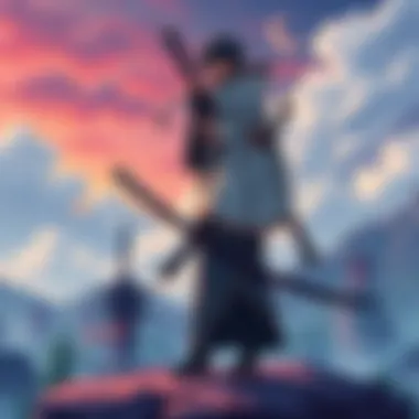 Artistic depiction of the diverse landscapes featured in Ninja Collection.