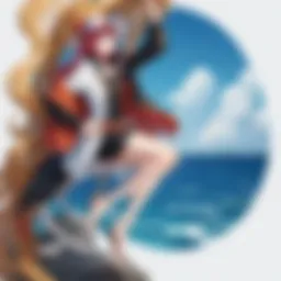 An intricate map of the One Piece world showcasing various islands and locations.