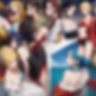Moments of Growth: Character Arcs in One Piece A collage of pivotal moments from One Piece that highlight character development.