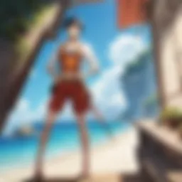 The moment Luffy sets sail on his journey