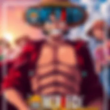 One Piece movie poster showcasing adventure