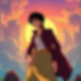 Exploring the Vastness of One Piece A detailed map of the One Piece world showcasing various islands and locations.