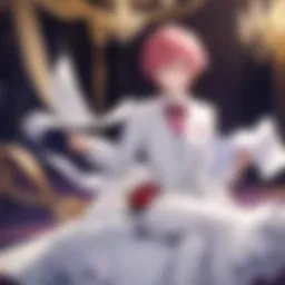The elegant setting of Ouran Academy