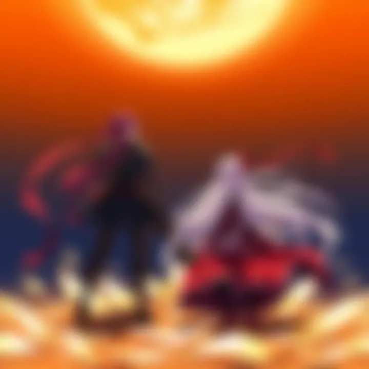 Dynamic battle scene from Rakudai Kishi no Cavalry