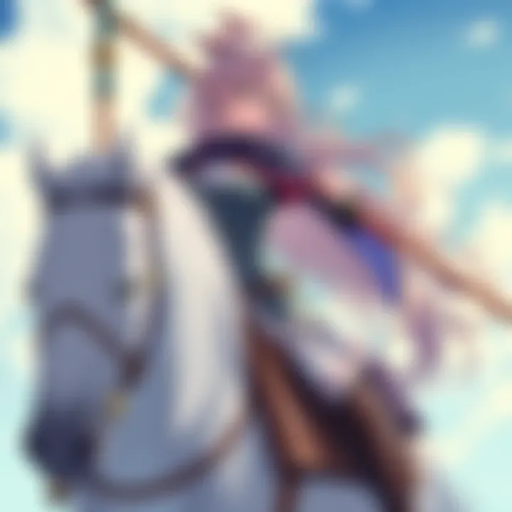 Symbolic imagery representing themes of courage and honor