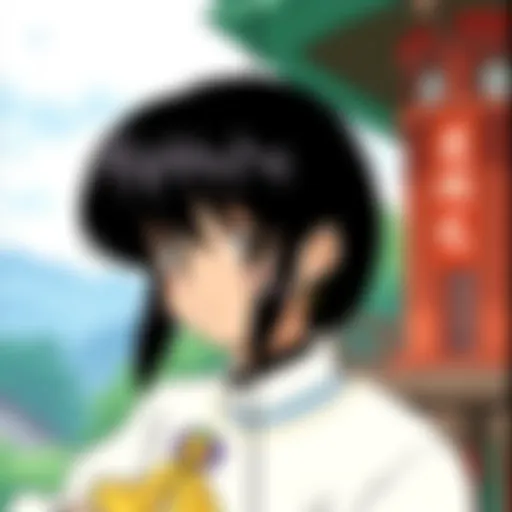 Visual representation of Ranma ½ character transformations