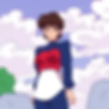 Symbolic depiction of gender identity themes in Ranma ½