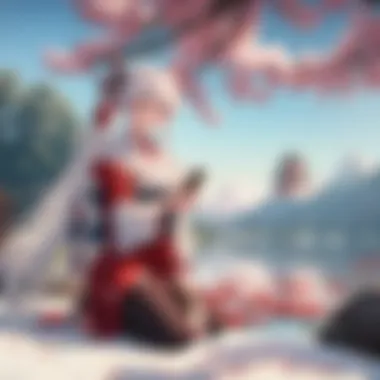 Feudal Japan's Stunning Landscapes The dynamic landscapes of feudal Japan depicted in Inuyasha.