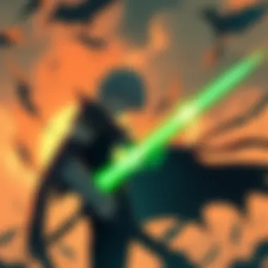 An intricate illustration of the post-apocalyptic world, filled with remnants of civilization and supernatural elements.