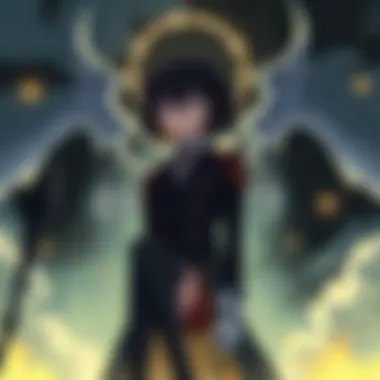 A symbolic representation of sacrifice, featuring intertwined hands against a backdrop of stormy skies.