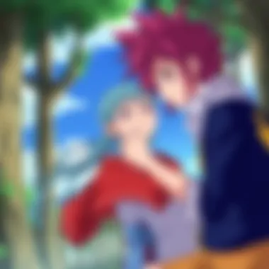 An illustration depicting the thematic elements of friendship and adventure in Fairy Tail.