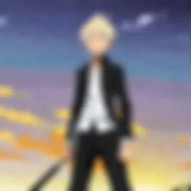 A dramatic scene depicting the contrasting themes of fear and friendship