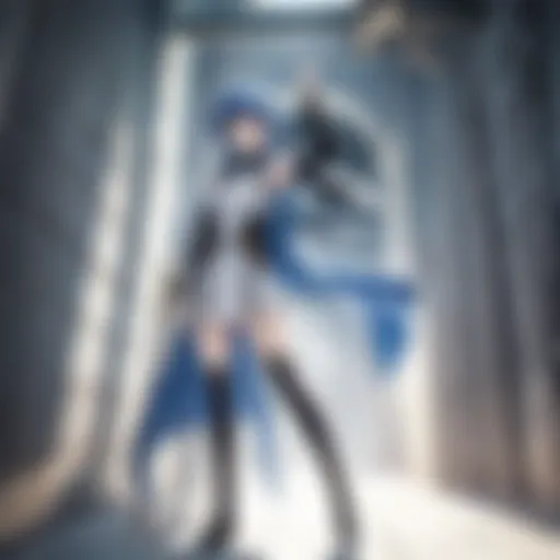 A striking visual of the main protagonist in a dramatic pose, embodying the essence of the Sword Art Online universe.
