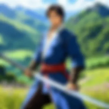 Character Dynamics in Sword of the Stranger Sword of the Stranger key scene showcasing character interaction
