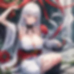 Takamura Hana in a thoughtful pose reflecting her character depth