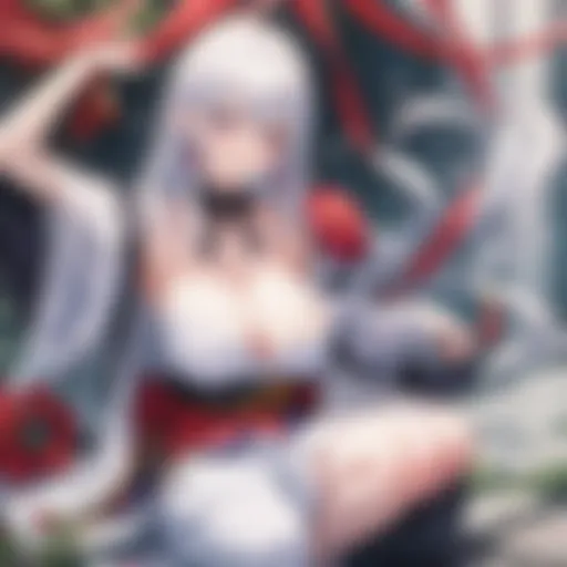 Takamura Hana in a thoughtful pose reflecting her character depth